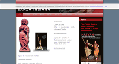 Desktop Screenshot of danzaindiana.it