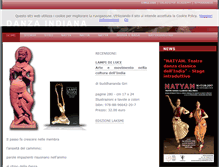 Tablet Screenshot of danzaindiana.it